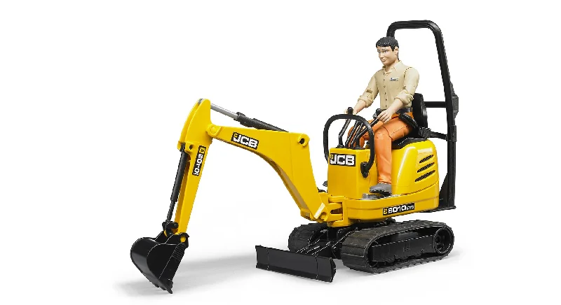 bruder JCB 8010 CTS Mikrobagger mit Fahrer