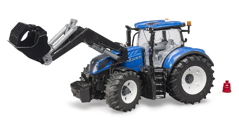 bruder New Holland T7.315 Traktor mit Slip-On Frontlader