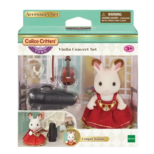 Calico Critters Violin Concert Set