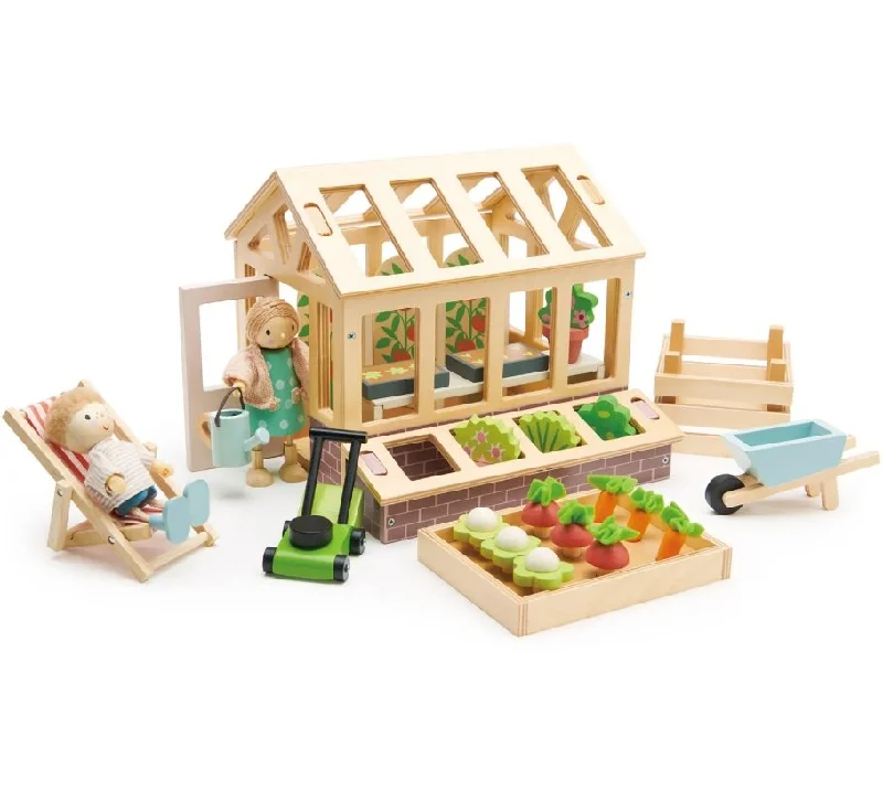 Tender Leaf Toys Greenhouse and Garden Set