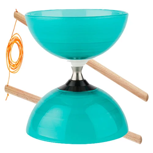 HENRYS DIABOLO BEACH FREE TURQUOISE WITH HANDSTICKS