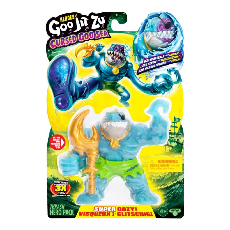 Heroes Of Goo Jit Zu Cursed Goo Sea S10 Hero Pack - Thrash