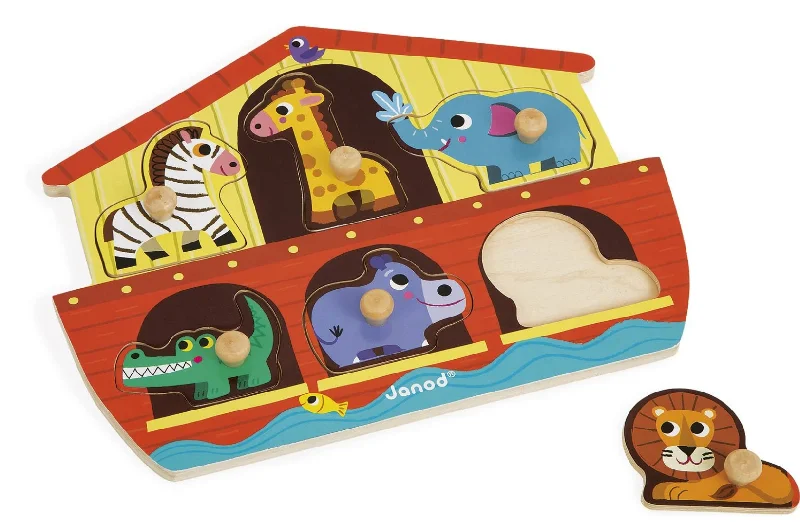 Janod Noah's Ark Wooden Puzzle