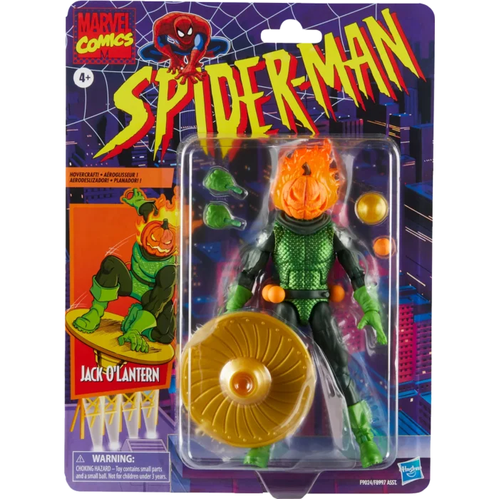 Marvel Legends Spiderman Retro Jack O Lantern