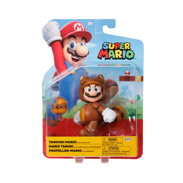 Nintendo Super Mario 12cm Figure Wave 35 Tanooki Mario