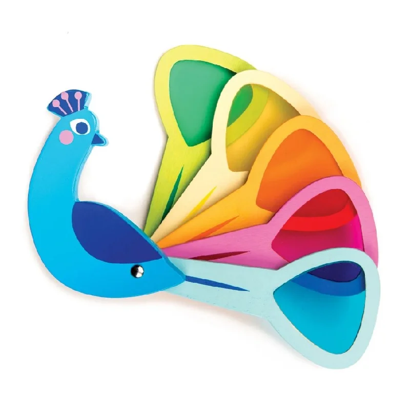 Tender Leaf Toys Peacock Colors