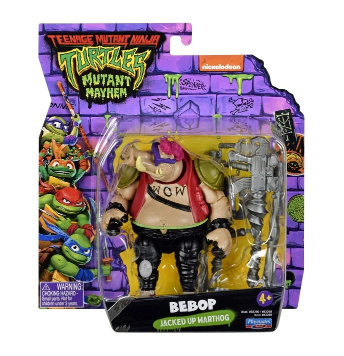 Teenage Mutant Ninja Turtles: Mutant Mayhem Basic Figure - Bebop Jacked Up Warthog