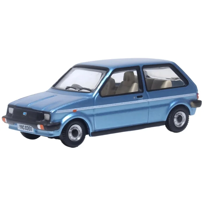 1/76 Austin Mini Metro Denim Blue Metallic