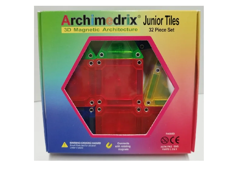 Archimedrix Junior Tiles Magnetic 32 Piece Set