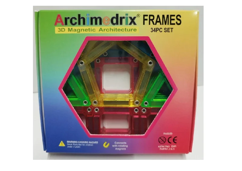 Archimedrix Junior Tiles Magnetic 34 Piece Set