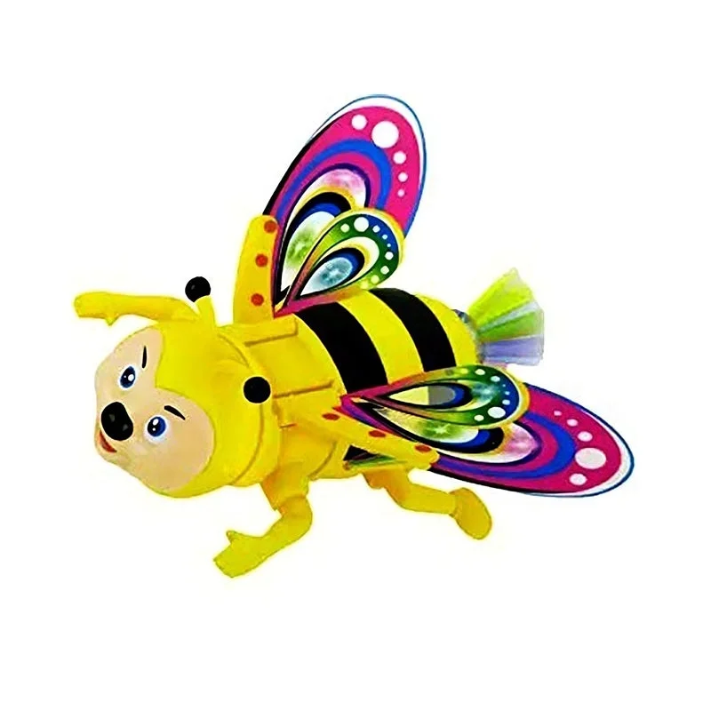 Battery Operated Light Sound Musical Crawling Bee