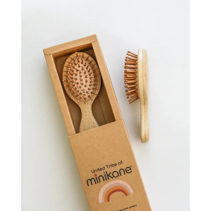 Minikane wooden hairbrush