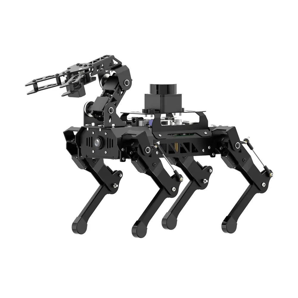 Hiwonder PuppyPi Pro Quadruped Robot with AI Vision Powered by Raspberry Pi 5 ROS Open Source Robot Dog (Ultimate kit with Raspberry Pi 5 4GB)