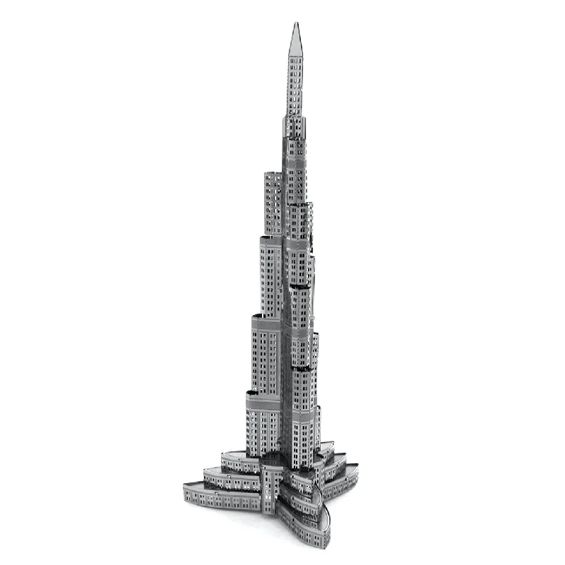 Metal Earth Burj Kalifa Metal 3D Model