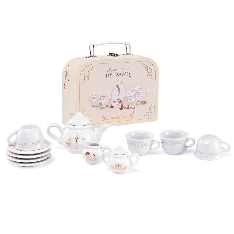 Moulin Roty ecole de danse mini porcelain tea set