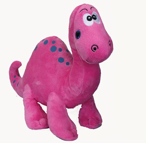 Pink Dinosaur Cuddly Toy - SMALL