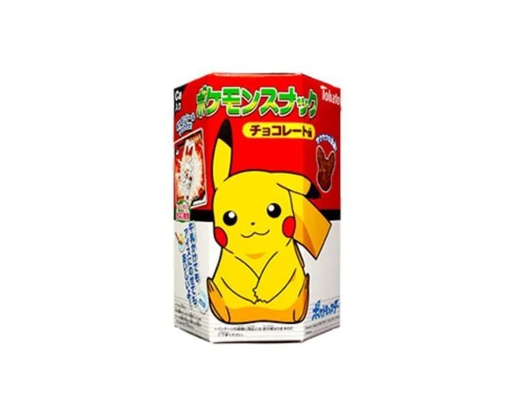 Pokemon Chocolate Pikachu Biscuits