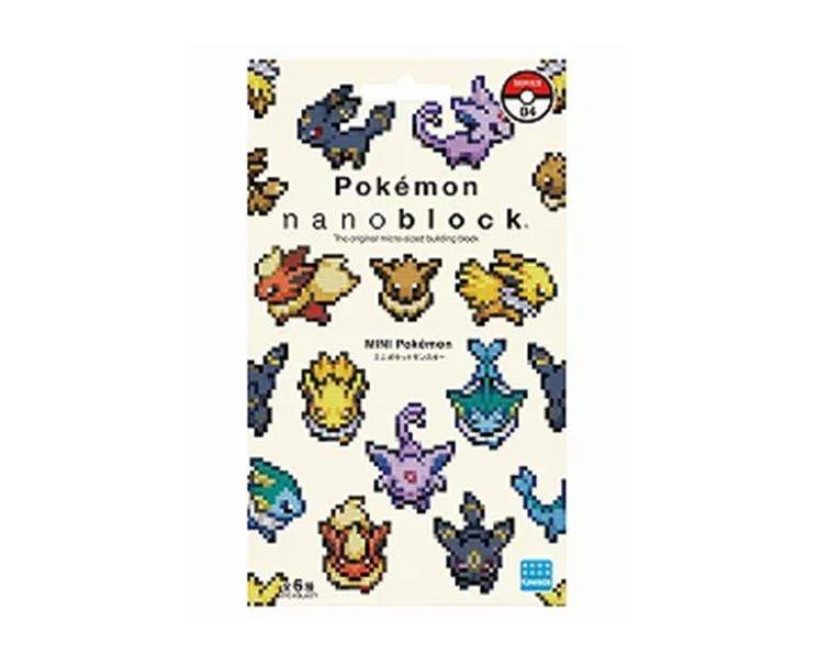 Pokemon Nanoblock: Mini Pokemon Blind Pack Vol.4