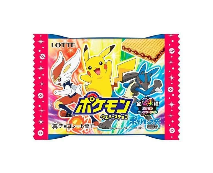 Pokemon Chocolate Wafer