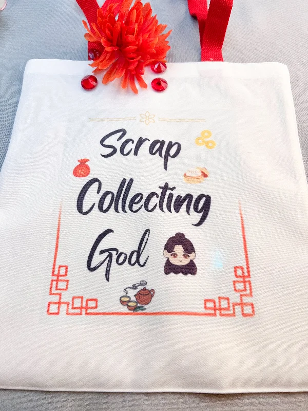 Scrap God Ghost King Tote