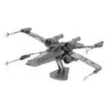 Star Wars Metal Earth X-Wing Star Fighter Metal 3D Model