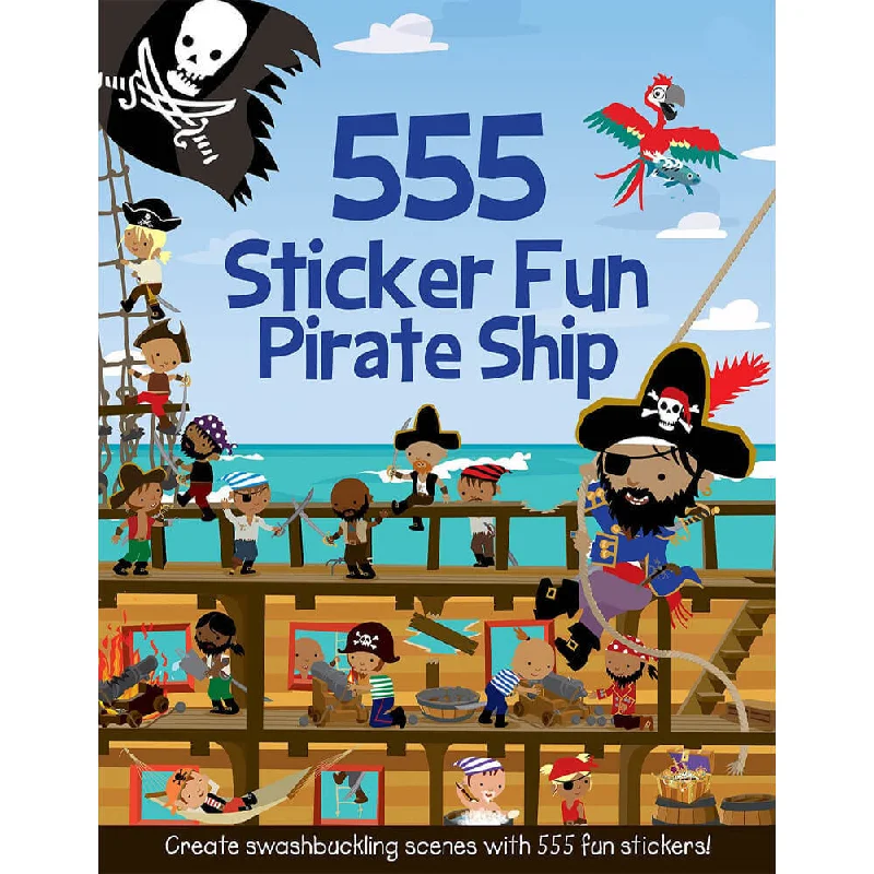 Sticker book fun Pirate Ship