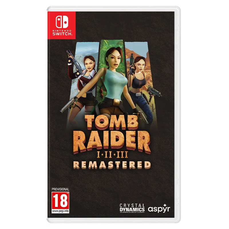 Tomb Raider I-III Remastered - Nintendo Switch