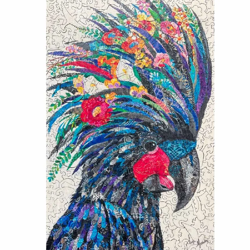 Twigg Jigsaw Puzzles Lisa Morales Black Cockatoo - 389 Piece