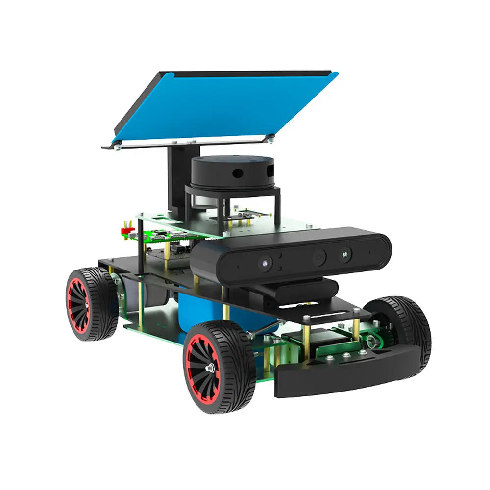 Yahboom Rosmaster R2 ROS2 Robot Ackermann Structure (Superior Version without Raspberry Pi 5 Board)