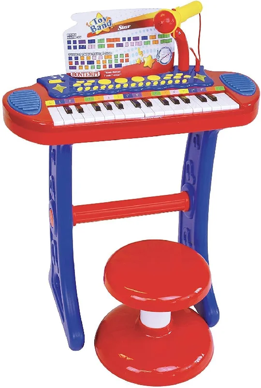 Bontempi 13 3240 Electronic Organ with Legs, Stool and Microphone