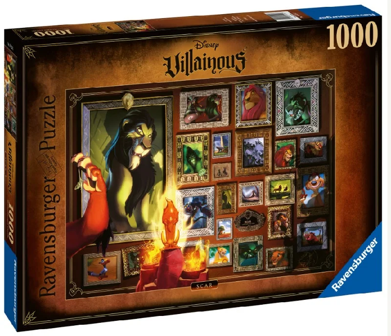 Disney Villainous: Scar (1000 pc) - Ravensburger