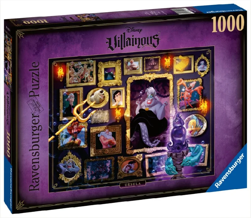 Disney Villainous: Ursula (1000 pc) - Ravensburger