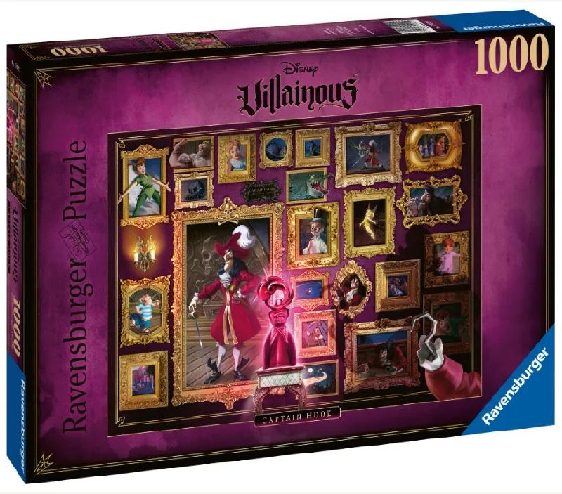 Disney Villainous: Captain Hook (1000 pc) - Ravensburger