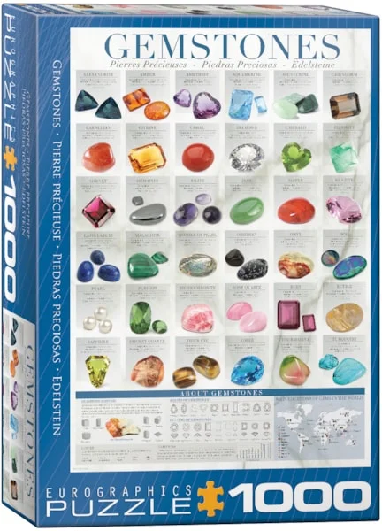 Gemstones 1000pc - EuroGraphics Puzzle