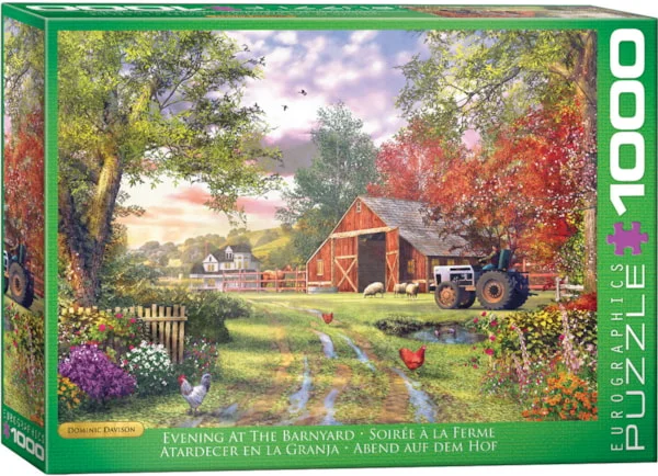 Evening at the Barnyard 1000pc - EuroGraphics Puzzle