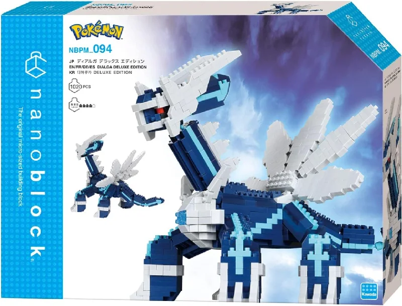 Dialga Deluxe Edition Nanoblock Pokemon Series