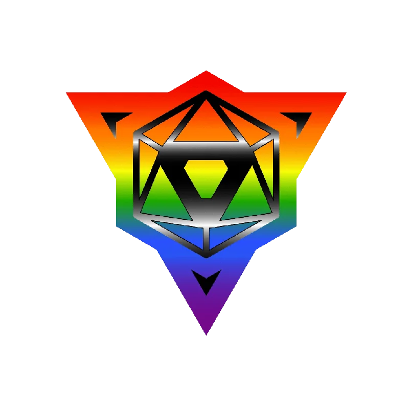 Die Hard Dice Pride Sticker - Ally Version 1