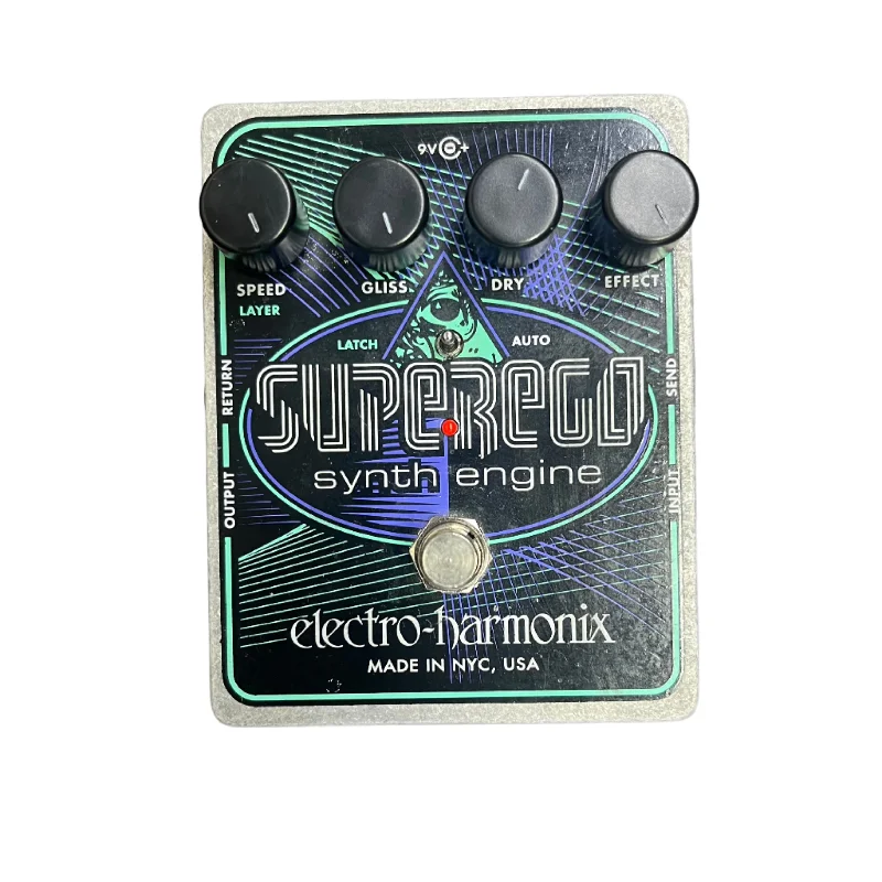 SuperEgo Electro Harmonix Synth Engine Guitar Pedal