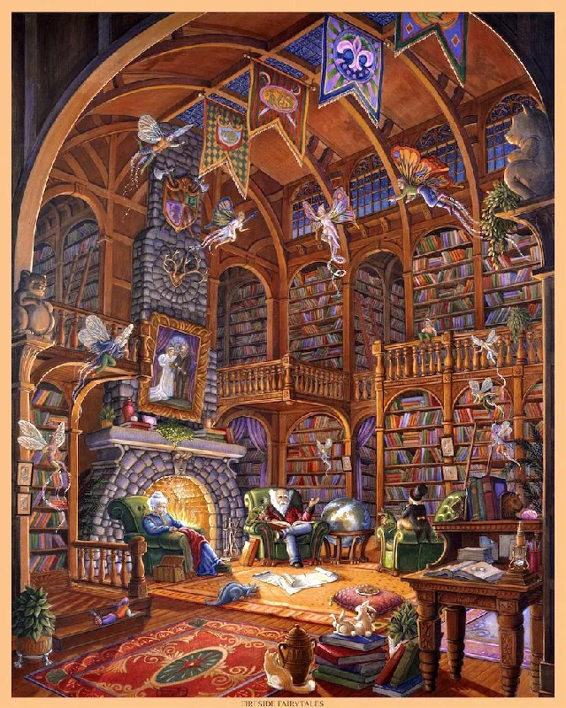 Fireside Fairytales Wooden Jigsaw Puzzle