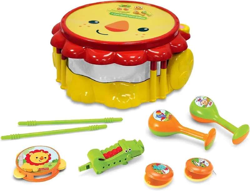 Fisher Price Lion Musical Band Drum Set