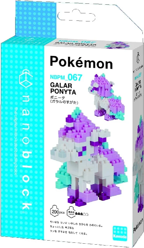 Galarian Ponyta Nanoblock Pokemon Series