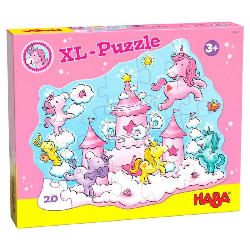 Puzzle Tykes 20 Unicorn Glitterluck in the Clouds