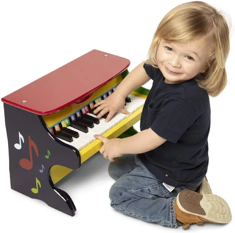 Melissa & Doug Learn-to-Play Piano Solid Wood Construction