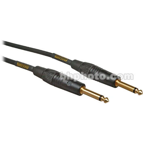 Mogami Gold Instrument 1/4" Male to 1/4" Male Instrument Cable - [10' (3.05 m)]