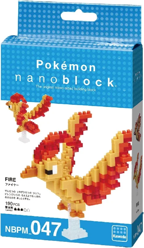 Moltres Nanoblock Pokemon Series