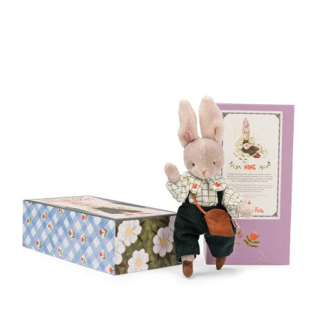 Moulin Roty Les Minouchkas Nine The Rabbit in Illustrated Gift Box