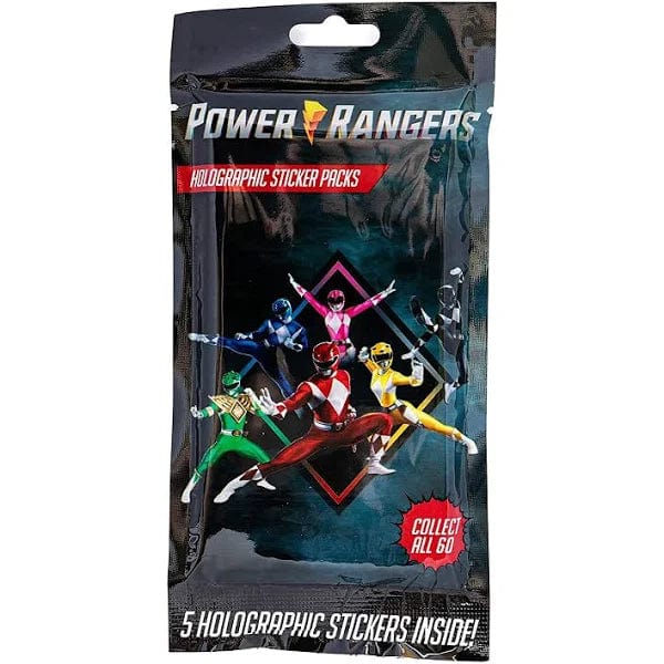 Power Rangers Holographic Sticker Pack