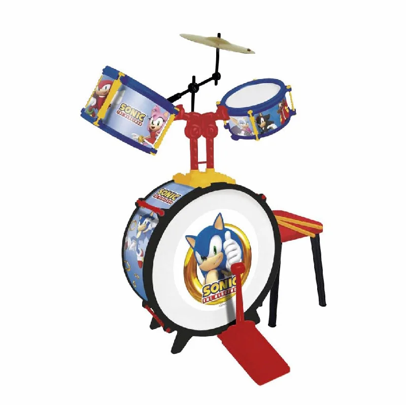 REIG Musical Sonic 3 Piece Drums Set