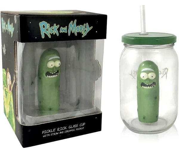 Rick and Morty: Pickle Rick Glass Cup