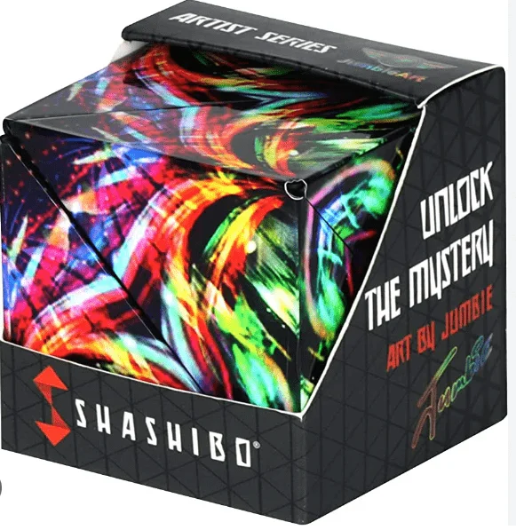 Shashibo Jumbie Artist Shape Shifting Box - Cosmic Surfer